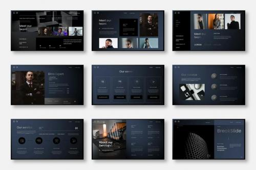 Dina – Business PowerPoint Template