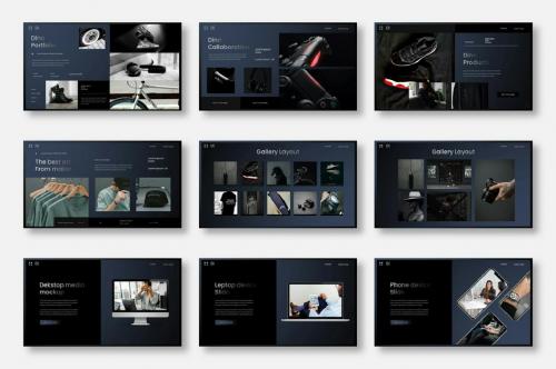 Dina – Business PowerPoint Template