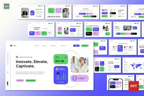 Karura UI UX Company Profile Presentation | 004