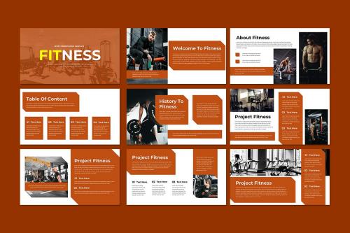 Fitness - PowerPoint Template