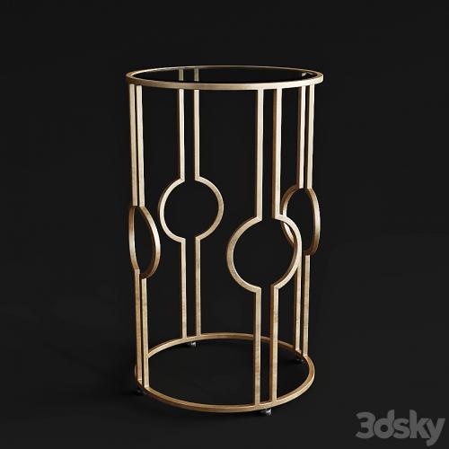 CENTURY FURNITURE CLAIRE ACCENT TABLE