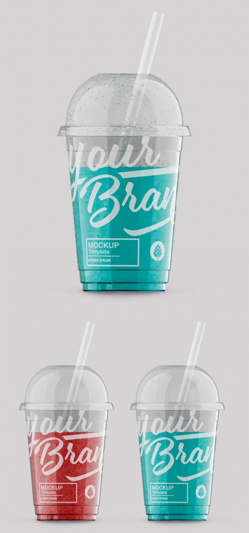 Slush Ice Cup Mockup - 373509539