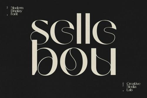 Sellebou - Modern Display Font