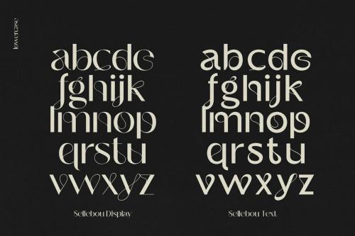 Sellebou - Modern Display Font