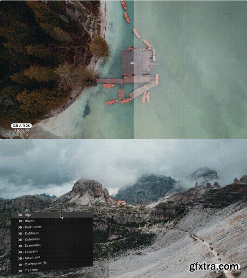 Gumroad - Denis Barbas Cinematic Drone LUTs