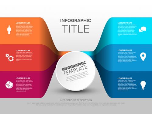 Vector Multipurpose Infographic Layout  - 373740521