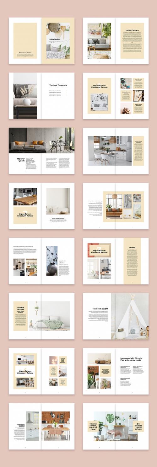 Nordic and Elegant Proposal Layout - 373969481