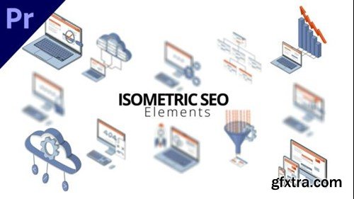 Videohive Isometric SEO Elements 50353116