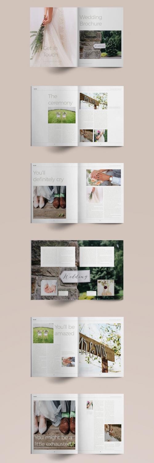 Wedding Brochure Layout - 374192745