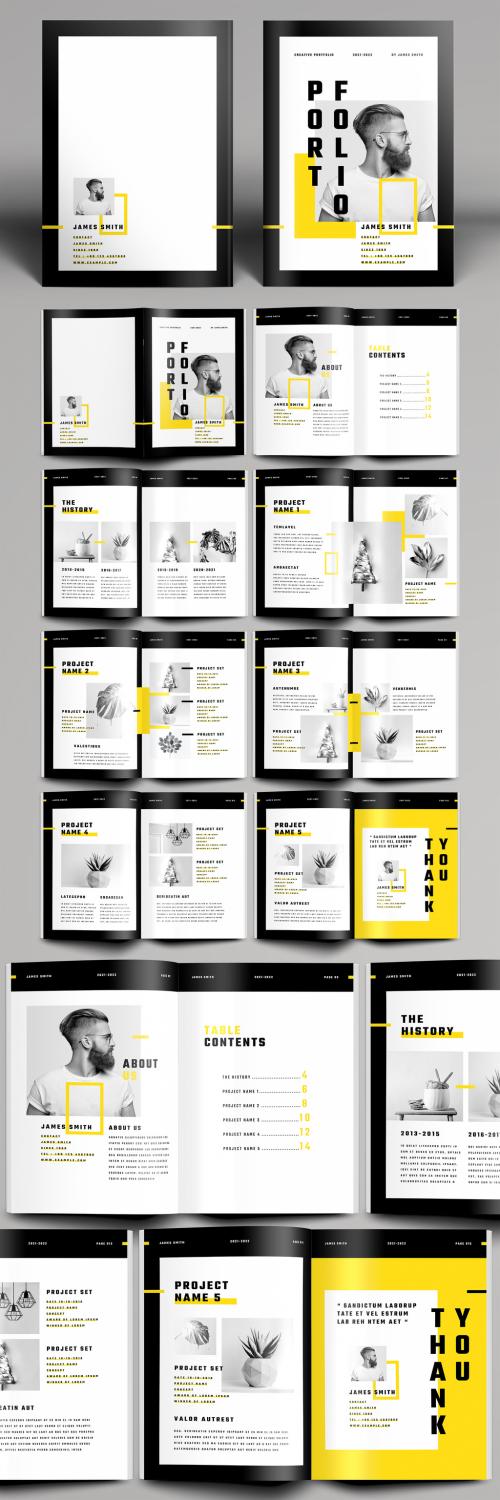 Portfolio Brochure Layout - 374360171