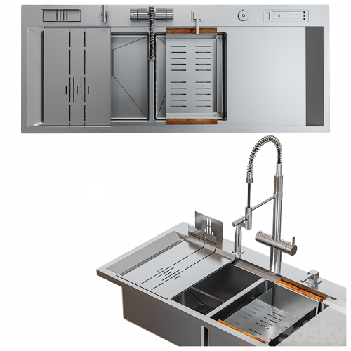 Asras sink set