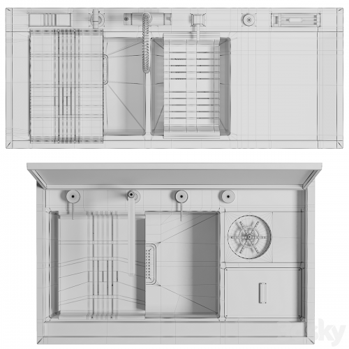 Asras sink set