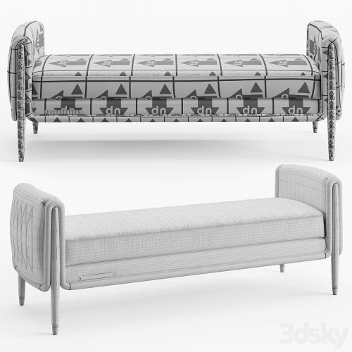 Theodore Alexander Grace end of bed Bench