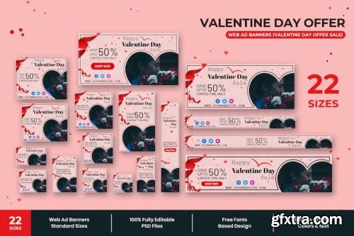 Valentines Day Photoshop Design Pack 2 15xPSD