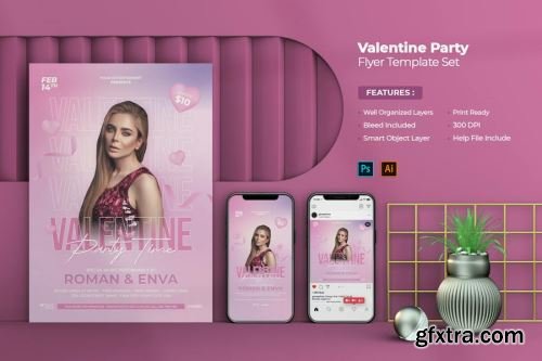 Valentines Day Photoshop Design Pack 1 13xPSD