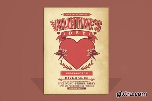 Valentines Day Photoshop Design Pack 15 13xPSD