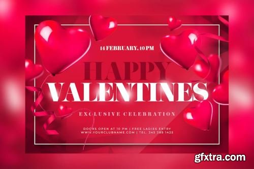 Valentines Day Photoshop Design Pack 15 13xPSD