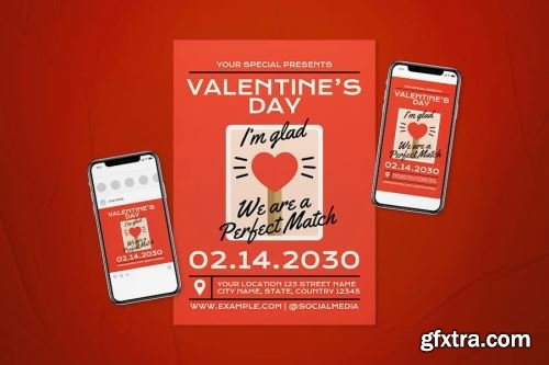 Valentines Day Photoshop Design Pack 15 13xPSD