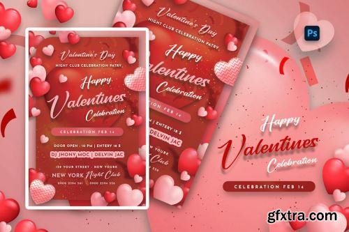 Valentines Day Photoshop Design Pack 14 15xPSD