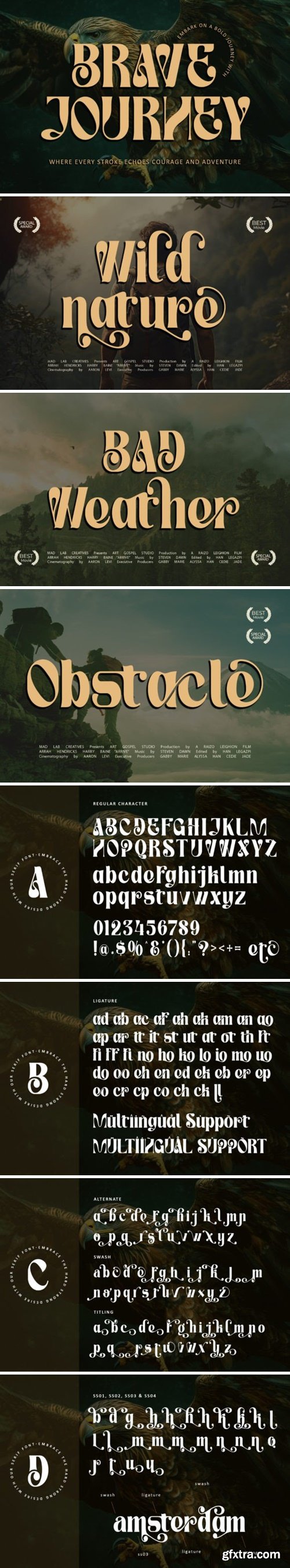 Brave Journey Font