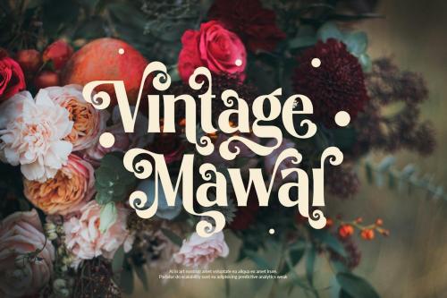 True Sage - Modern Vintage Victorian font