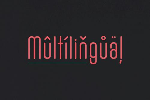 Perlu Sans - modern & fun san serif font