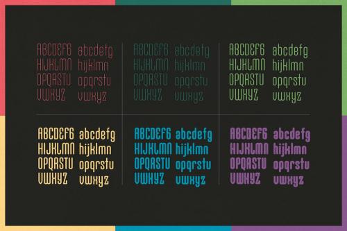 Perlu Sans - modern & fun san serif font