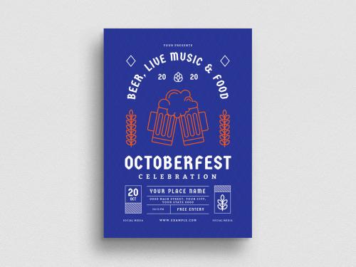 Oktoberfest Flyer Layout - 375465933