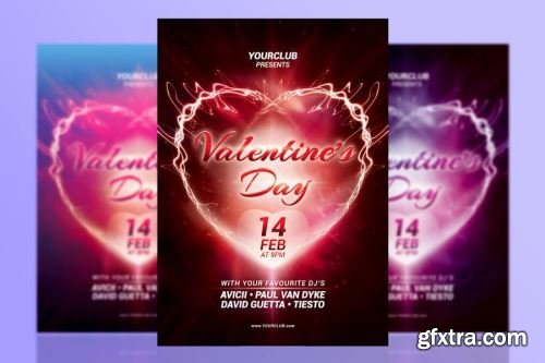 Valentines Day Photoshop Design Pack 11 15xPSD