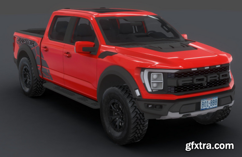 Ford F150 Raptor 3D Model