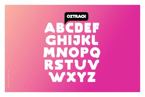 Oztrack Font