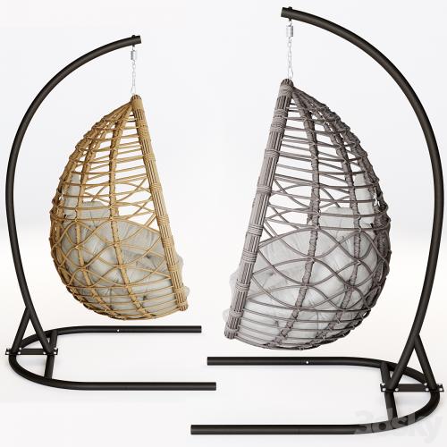 Hanging chair VEIL2 LM