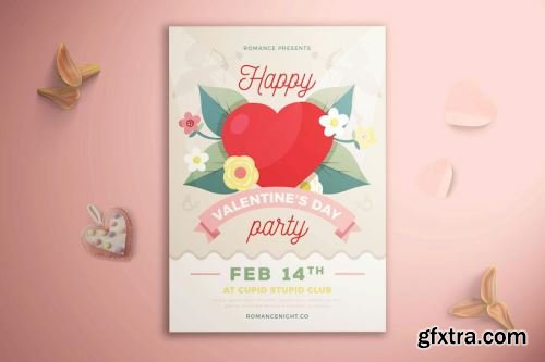 Valentines Day Flyer Design Pack 7 13xPSD