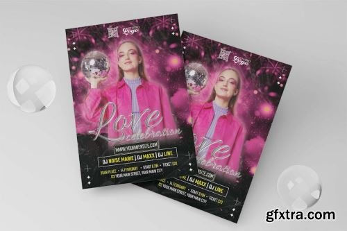 Valentines Day Flyer Design Pack 7 13xPSD