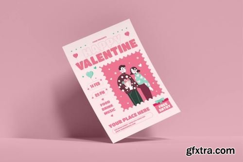 Valentines Day Flyer Design Pack 7 13xPSD