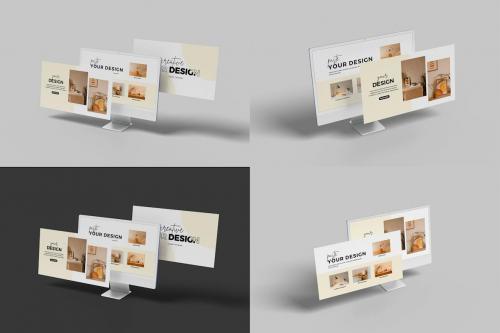 Computer Screen Mockups