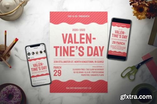 Valentines Day Flyer Design Pack 10 13xPSD