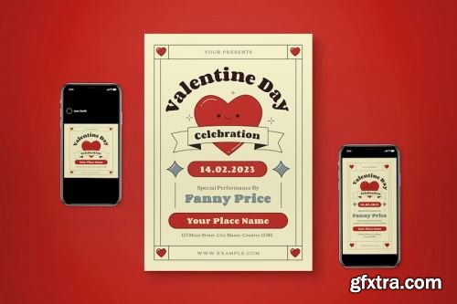 Valentines Day Flyer Design Pack 10 13xPSD