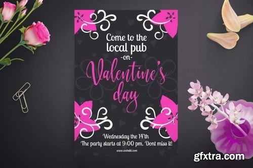 Valentines Day Flyer Design Pack 10 13xPSD