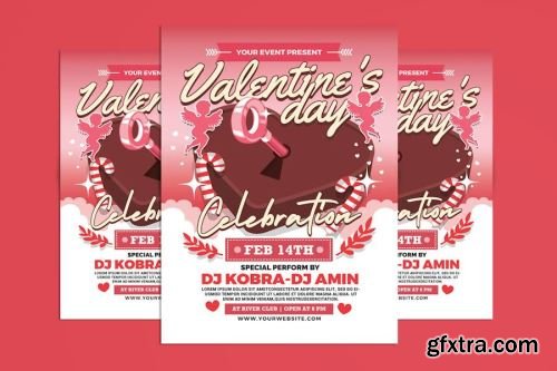 Valentines Day Flyer Design Pack 10 13xPSD