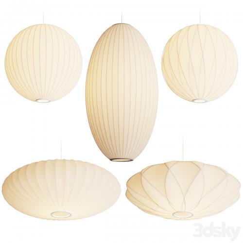 George Nelson Bubble Pendant Lamps