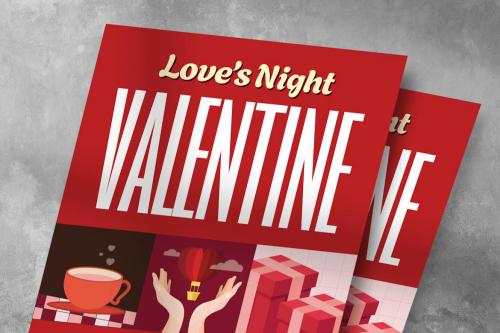 Love Night Valentine Flyer