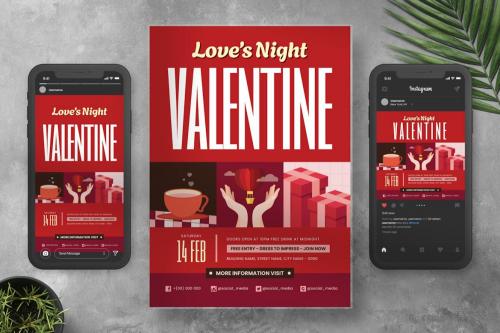 Love Night Valentine Flyer