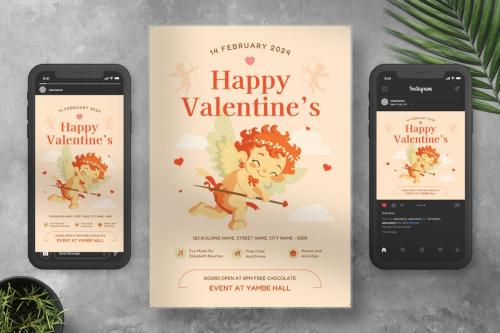 Happy Cupid Valentine Flyer