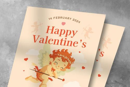 Happy Cupid Valentine Flyer