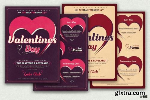 Valentines Day Photoshop Design Pack 19 12xPSD