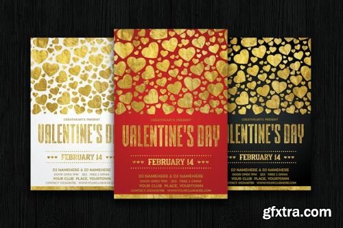 Valentines Day Photoshop Design Pack 19 12xPSD