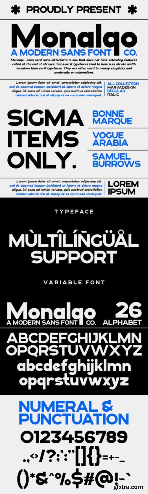 Monalqo Font Family