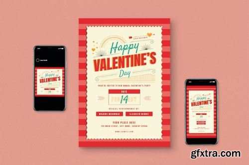 Valentines Day Photoshop Design Pack 12 14xPSD