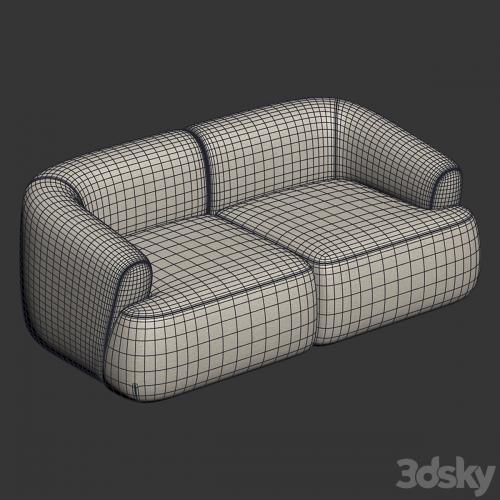 Westwing - Sofia, 2 Seater Sofa